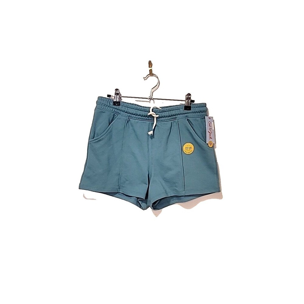 Cat & Jack Flexible Drawstring Shorts,  Teal, Girls Size 16/18, XXL